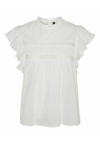 Vero Moda - VMTRINE - Blūze - snow white Miniatūras attēls 1