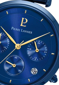 Pierre Lannier LUTECIA - Pulkstenis ar hronogrāfu - bleu