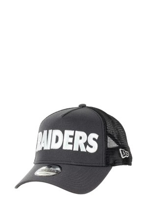 LAS VEGAS RAIDERS NFL SCRIPT VERSTELLBARE FORTY A-FRAME TRUCKER - Cap - schwarz