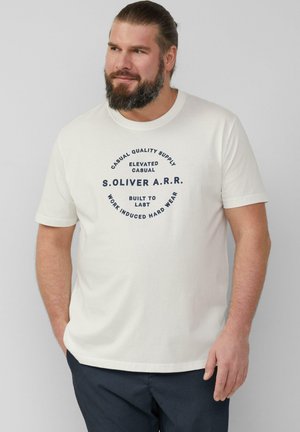 MIT FRONT - T-shirt print - weiß
