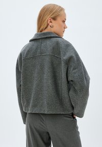 Koton CROP OVER - Lichte jas - grey