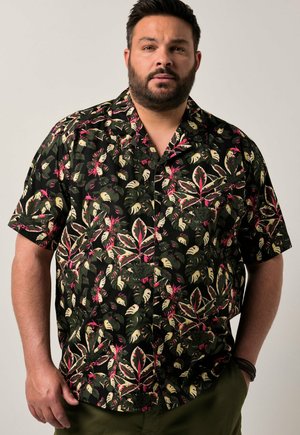 Men Plus, Chemise - black
