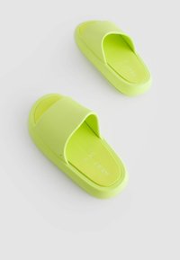 Next CHUNKY - Badesandaler - lime green