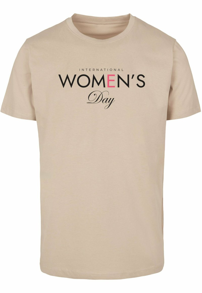Merchcode UNISEX WD INTERNATIONAL WOMEN'S DAY TShirt print sand