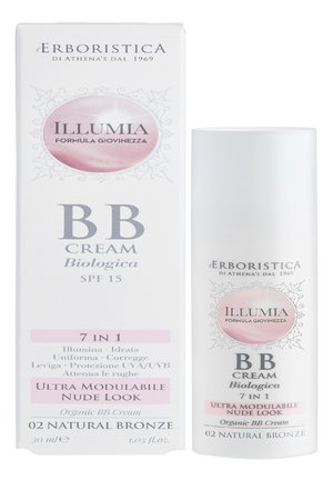 BB GETÖNTE TAGESCREME NUDE LOOK LSF15 7IN1 BRONZE 02 - Face cream - weiß