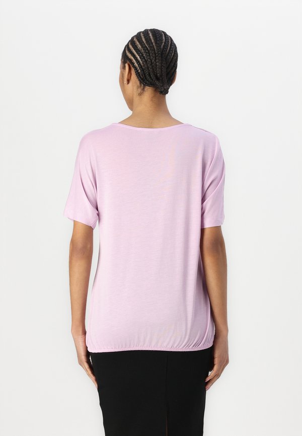WRAP - Basic T-shirt - lilac4