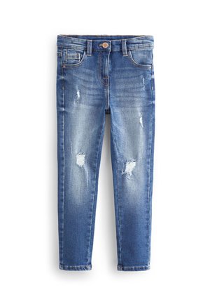 Next Blugi skinny fit - mid blue distressed