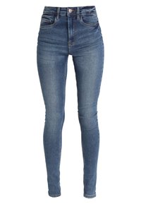 PCHIGHFIVE FLEX - Jeans Skinny Fit - medium blue denim