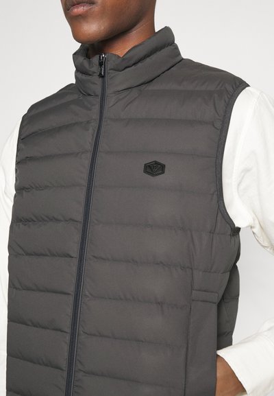 Emporio Armani DOWN WAISTCOAT - Colete - carbone