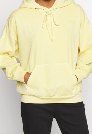 Sweat à capuche - light yellow