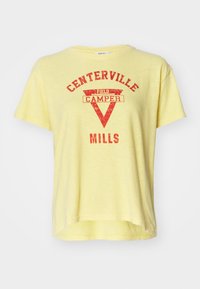 BDG Urban Outfitters CENTERVILLE BABY - Print T-shirt - yellow