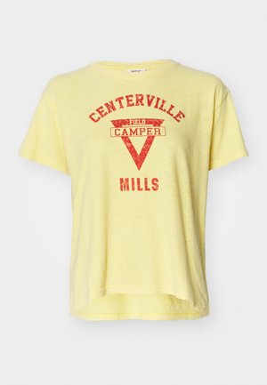 BDG Urban Outfitters CENTERVILLE BABY - T-shirt imprimé - yellow