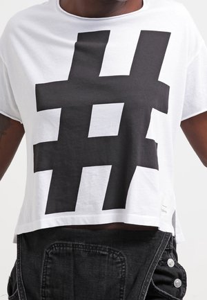 Calvin Klein Jeans, T-shirt con stampa - white