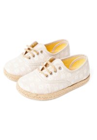 Pisamonas BLUCHER MARGARITAS - Zapatos de bebé - beige