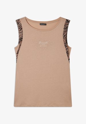 Freddy SENZA MANICHE CON DETTAGLI - Top - pink zebra animalier