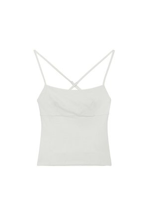 Stradivarius, CORSET-DETAIL TOP - Débardeur - beige