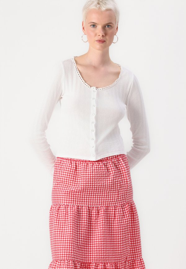 NMDIMITRA LAYER CHECK SKIRT - Maxi skirt3