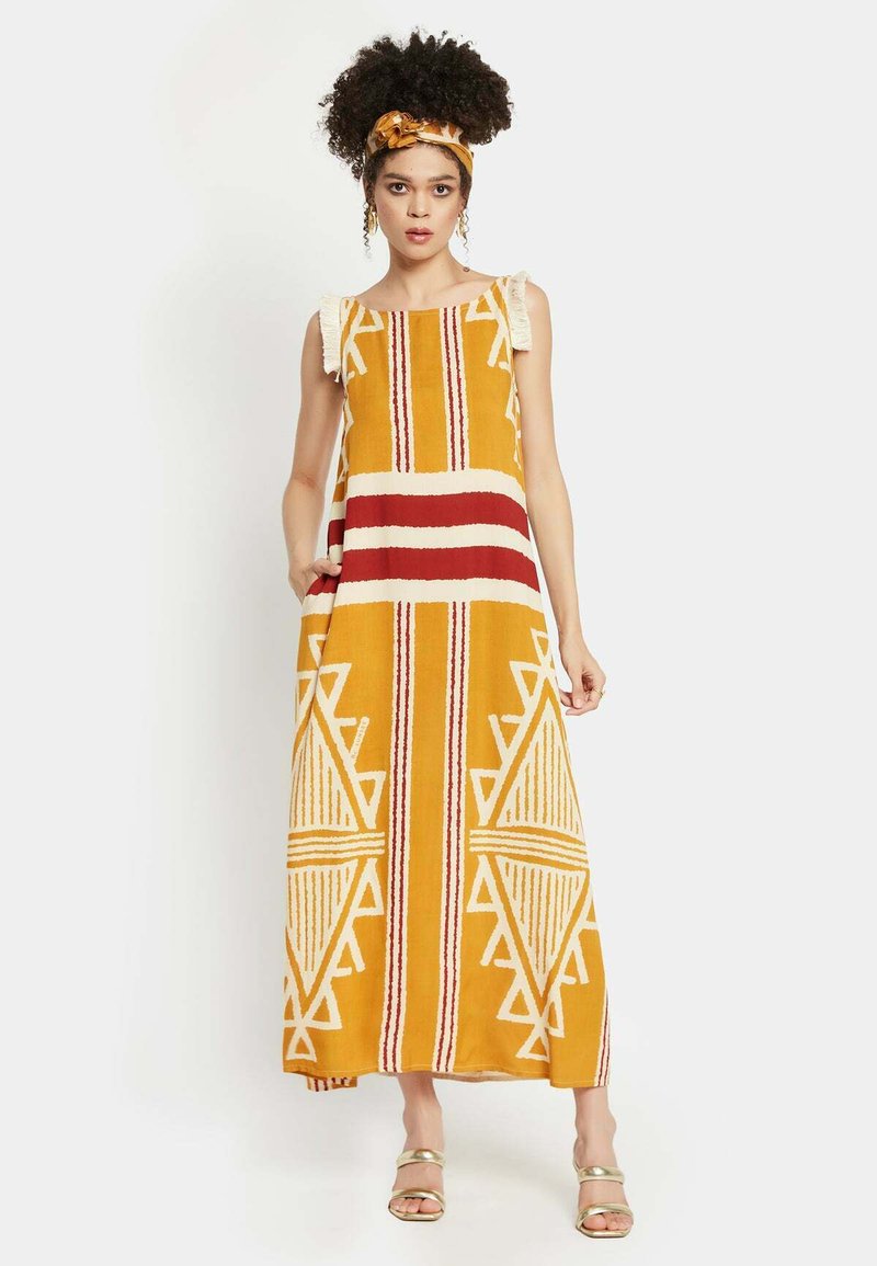 Be Sunset STILOSO - Vestito lungo - saffron