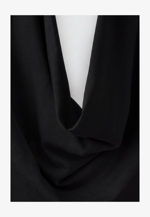 Stradivarius, DRAPED HALTER TOP - Débardeur - black