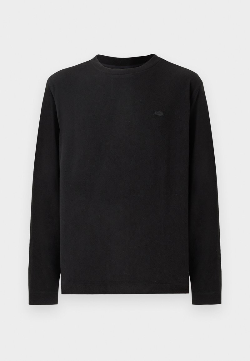 Rains Fleece trui zwart