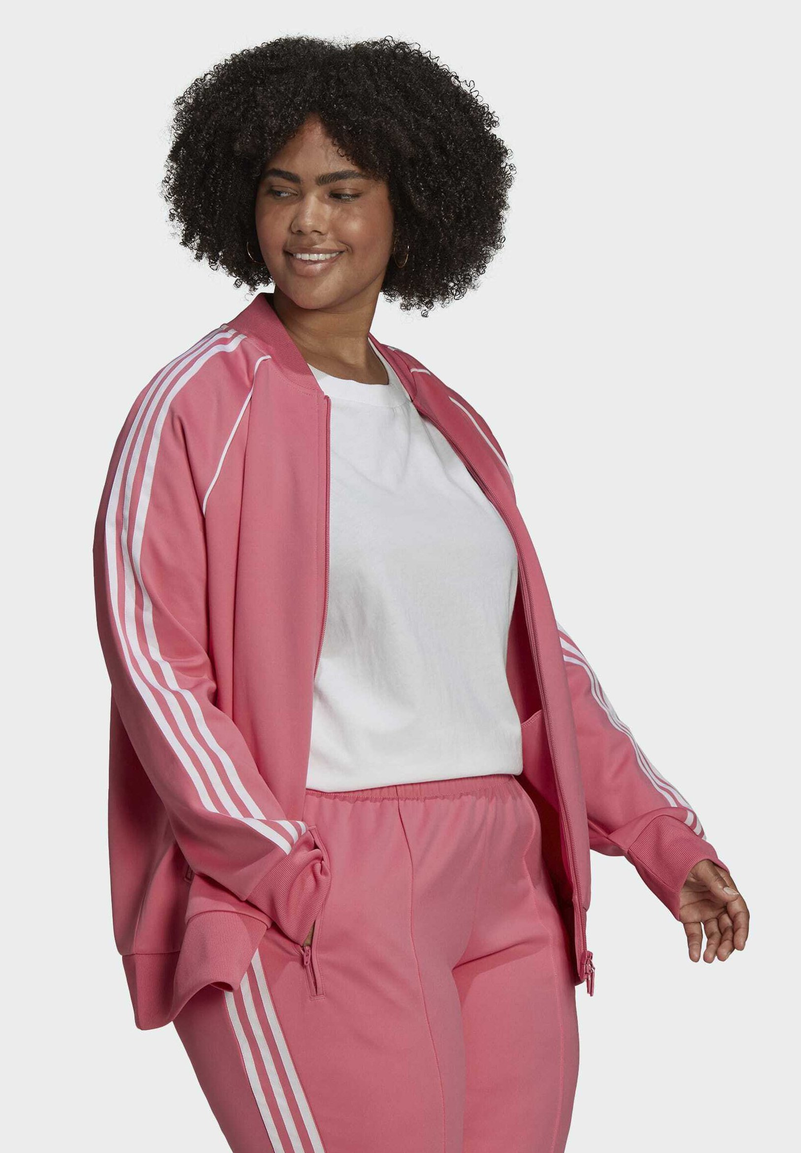 adidas bomber jacket pink
