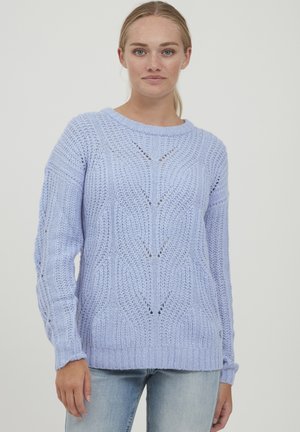 OXCHIARA - PULLOVER - Svetr - sky blue