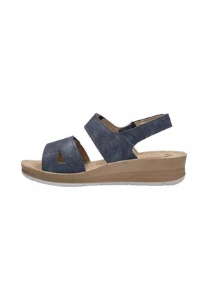Inblu, INBLU - Sandali con plateau - blu