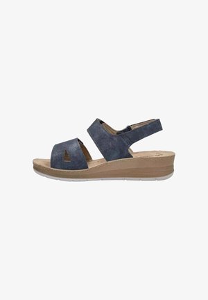 Inblu, INBLU - Sandali con plateau - blu