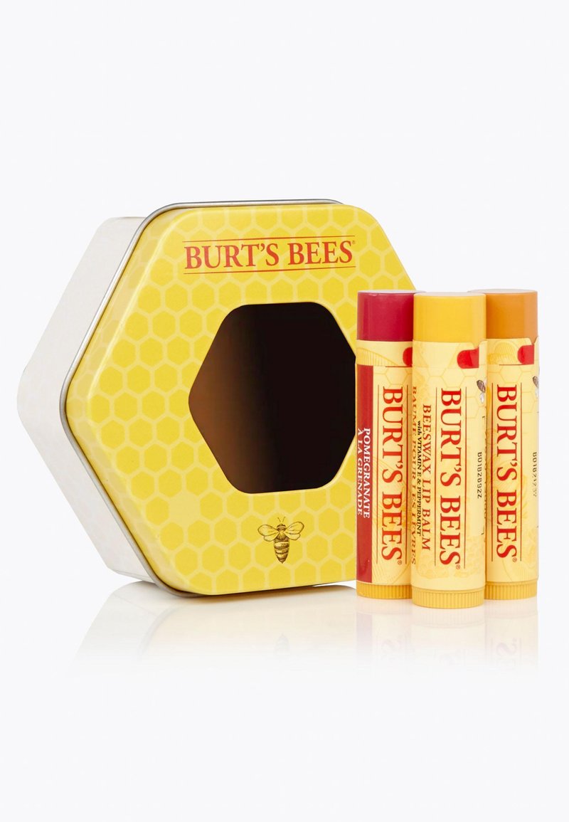 Burt's Bees NEW TIN TRIO - Lip Set