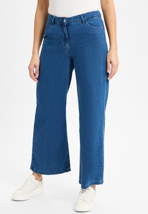 ELENA - Flared Jeans - medium stone