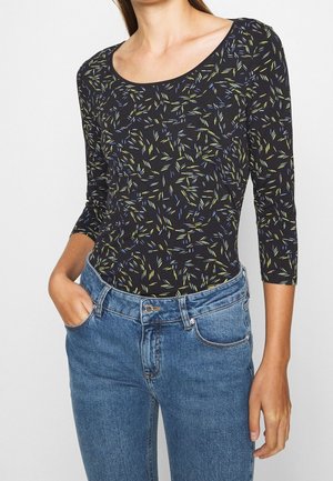 Langærmet T-shirt - dark blue