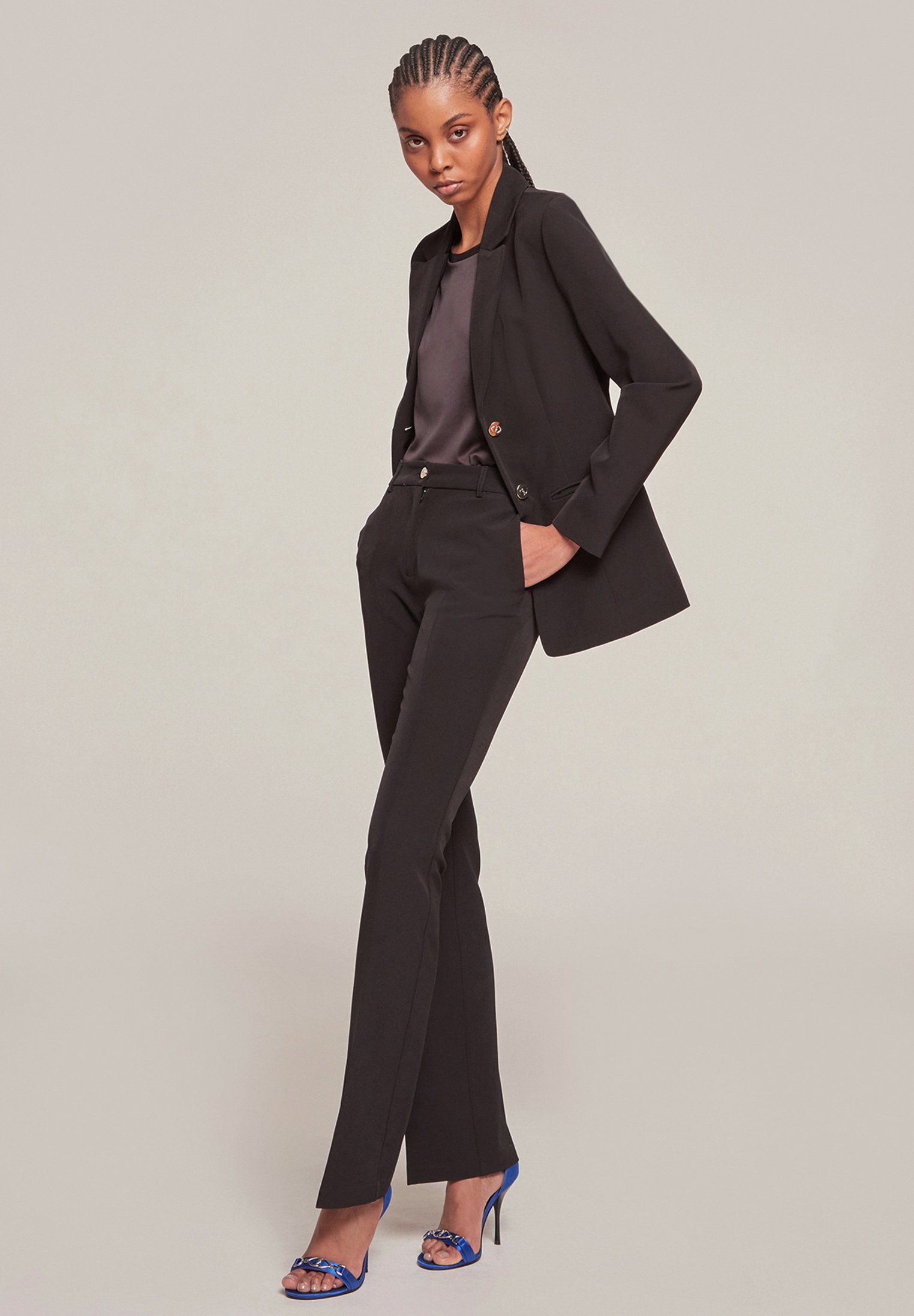 Motivi Pantaloni - nero - Zalando.it