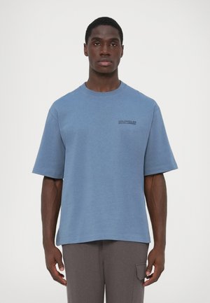 RANGER LOGOS TEE - Tričko s potlačou - blue