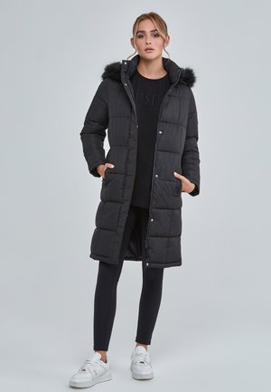 LONGLINE PADDED - Wintermantel - black