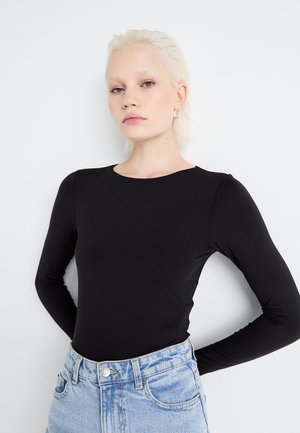 LONE - Pitkähihainen paita - black