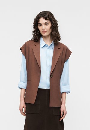 Pinko FLOELLA GIACCA - Vestă - marrone terra