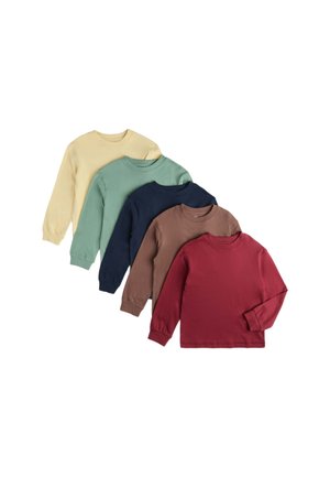 Marks & Spencer, 5 PACK UNISEX - Long-sleeved top - burgundy mix