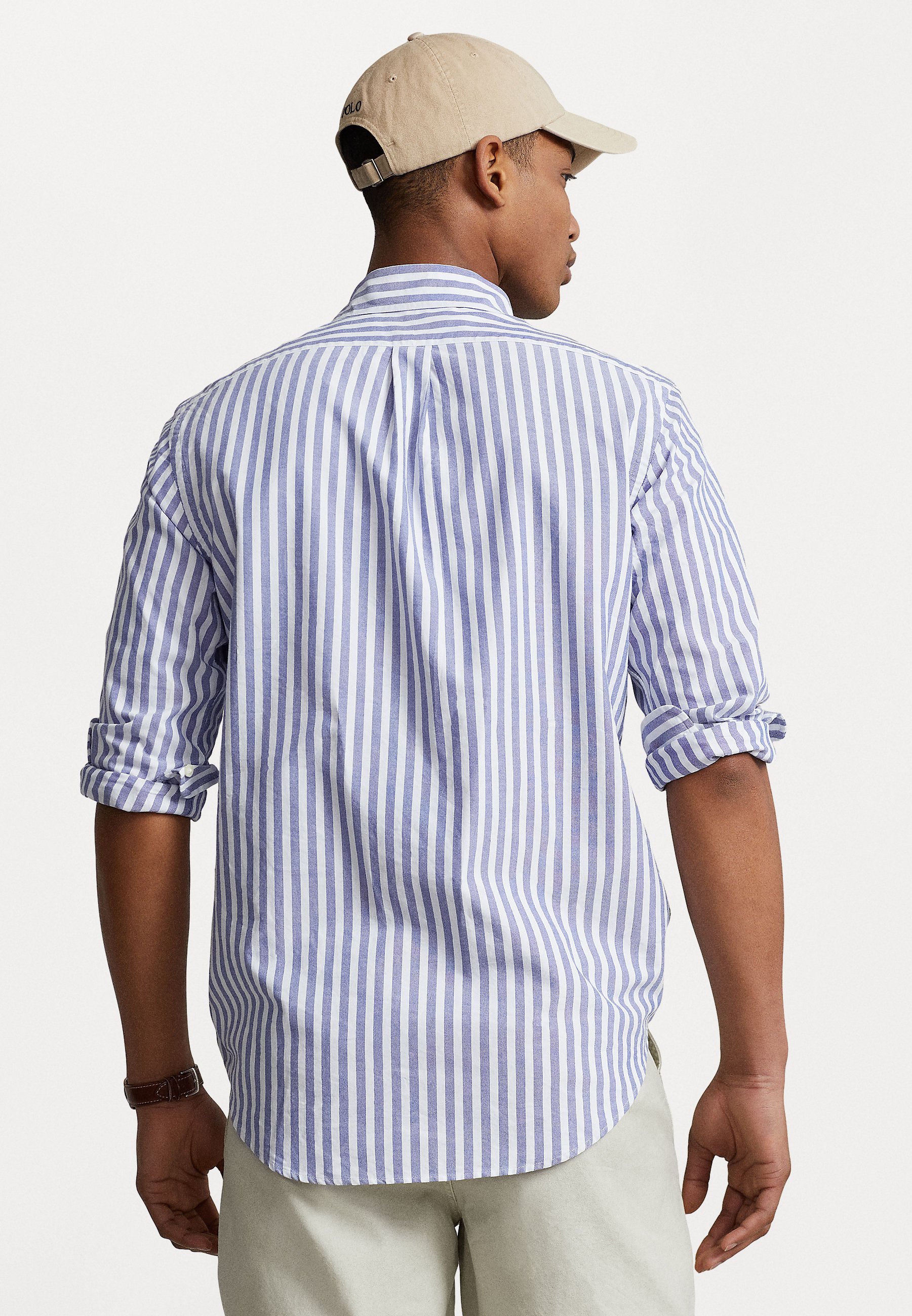 トップス 23SS Striped Crest Oxford Shirt S Striped Crest Oxford Shirt M