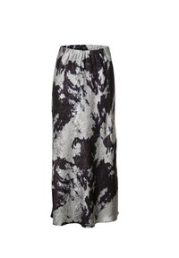 ASKY - Maksi svārki - black silver cloud print