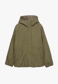 PULL&BEAR Veste imperméable dark green/vert foncé