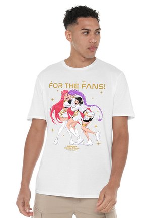 NETFLIX, KPOP DEMON HUNTERS  HUNTRIX GOLDEN GROUP - Print T-shirt - white