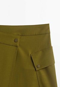 Massimo Dutti Gonna a campana - khaki