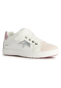 Geox J SILENEX  - Zapatillas - white/rose