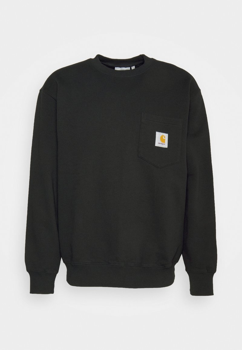 Carhartt WIP POCKET - Sweatshirt - black/noir - ZALANDO.FR