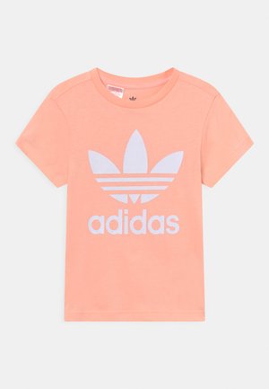 TREFOIL TEE UNISEX - T-shirt con stampa - haze coral/white