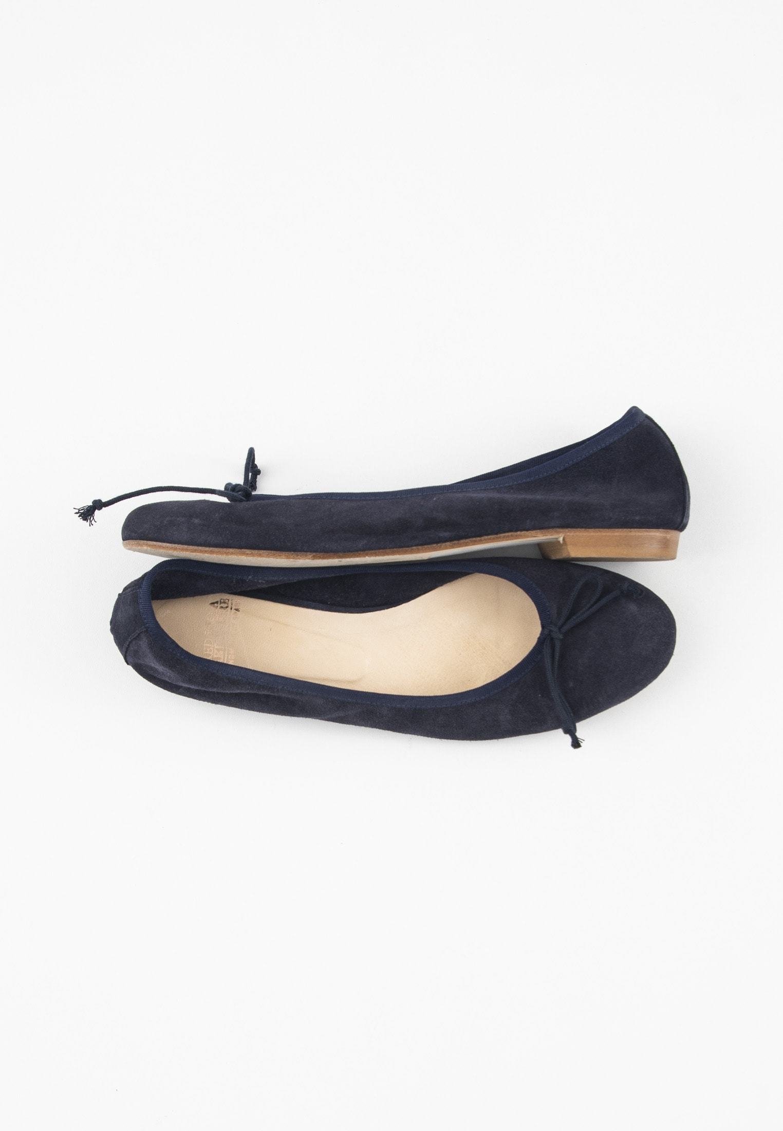 Fred de la Bretoniere Ballerina's - blue/donkerblauw - (Pre-owned) -  Zalando.nl