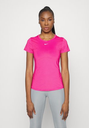 ONE SLIM - Sports T-shirt - active pink/white