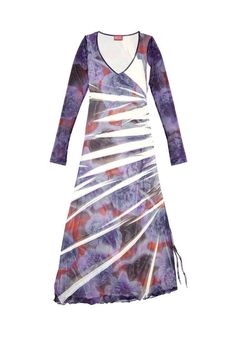 Diesel Maxi-jurk blauw