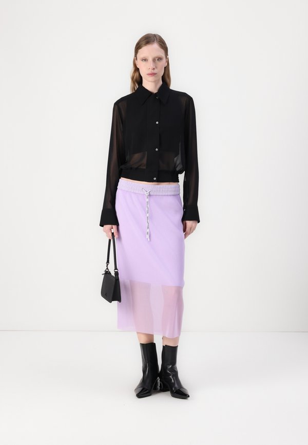 Pencil skirt - lavender macaron3