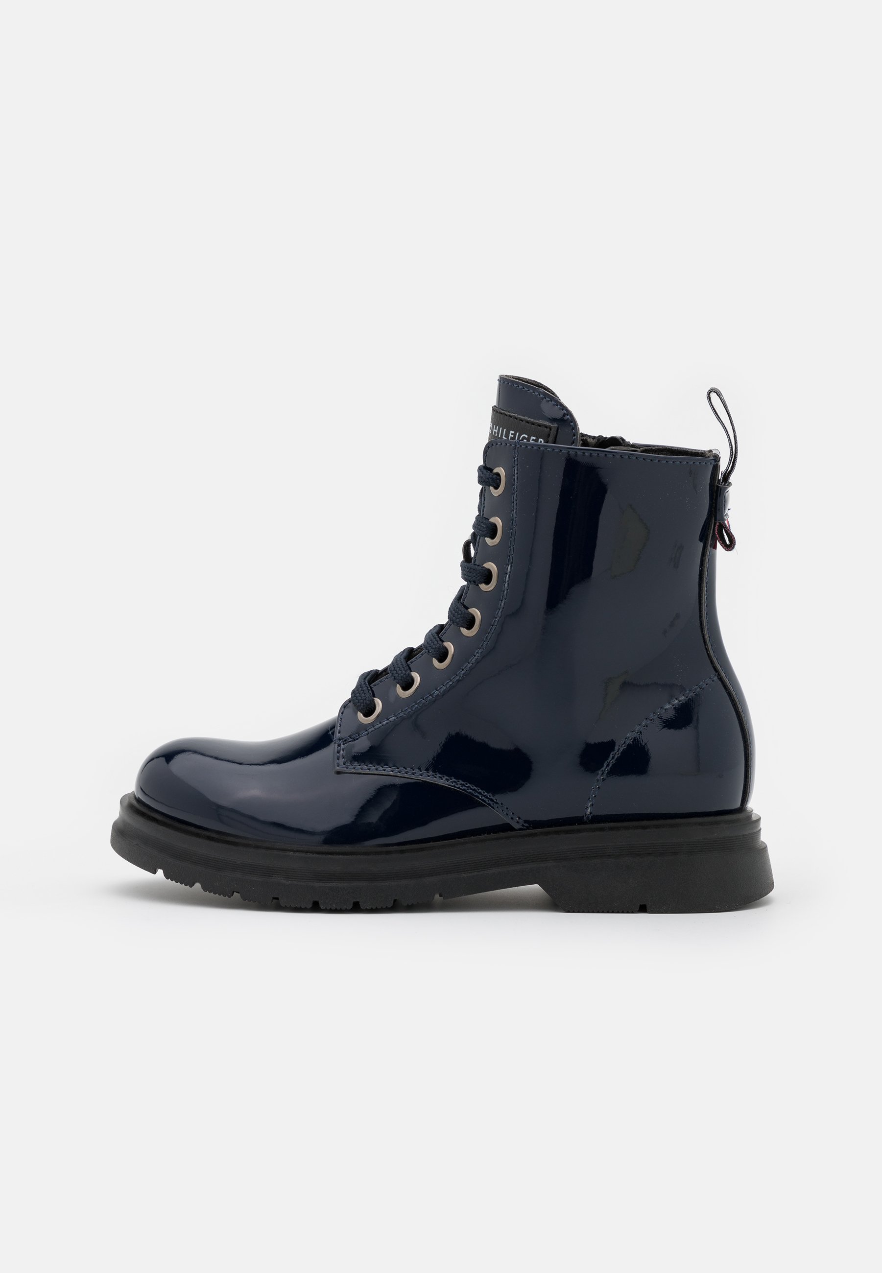 Tommy Hilfiger Veterboots - blue/donkerblauw - Zalando.nl